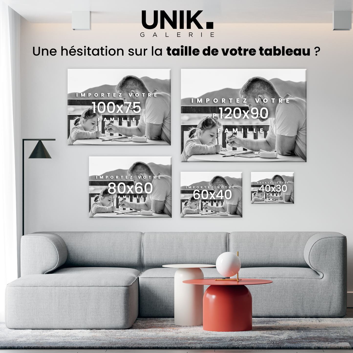 Tableau 100% Personnalisable