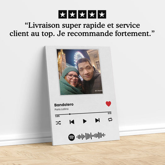 Tableau Spotify personnalisable